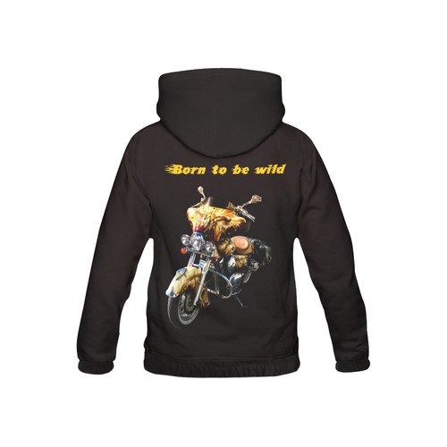 Born To Be Wild All Over Print Hoodie for Kid (USA Size) (Model H13)