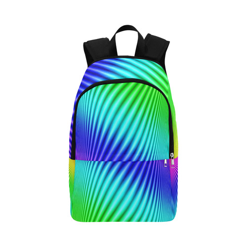Rainbow Fabric Backpack for Adult (Model 1659)