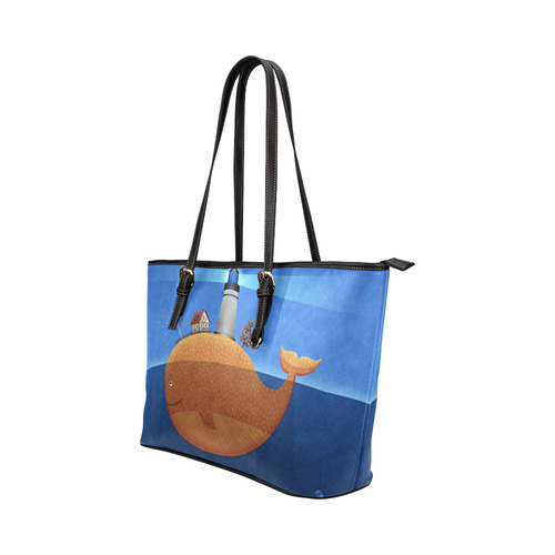 dream Leather Tote Bag/Small (Model 1651)