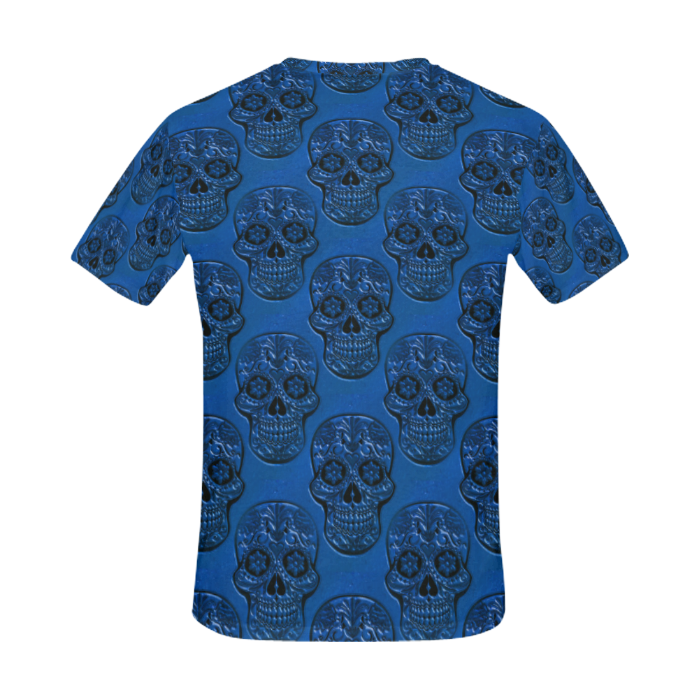 Skull20170509_by_JAMColors All Over Print T-Shirt for Men (USA Size) (Model T40)