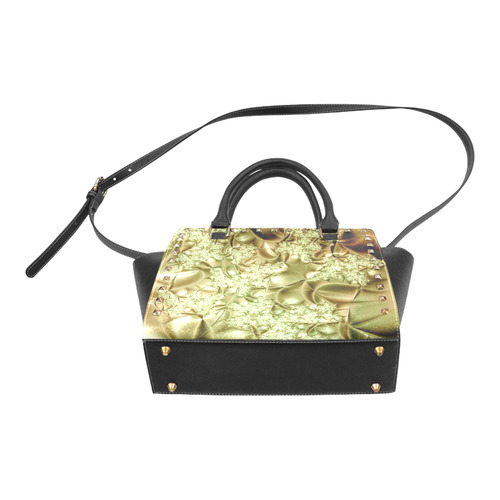 Silk Road Rivet Shoulder Handbag (Model 1645)