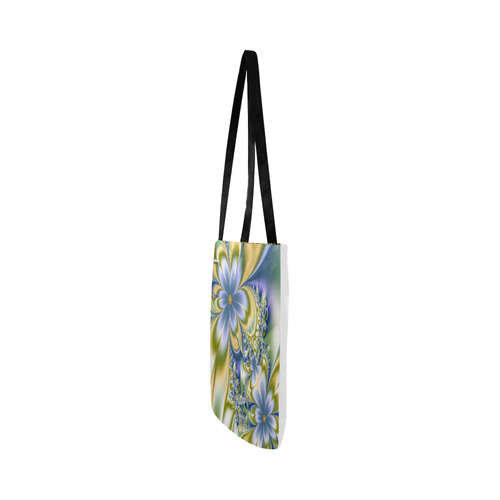 Silky Flowers Reusable Shopping Bag Model 1660 (Two sides)