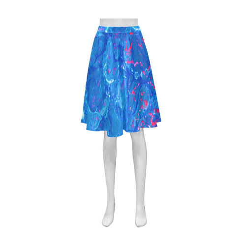 Jellyfish Party Athena Women's Short Skirt (Model D15)