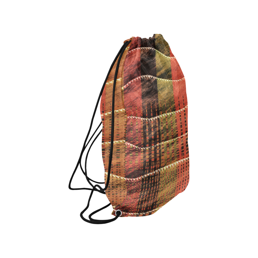 Batik Maharani #6 - Jera Nour Small Drawstring Bag Model 1604 (Twin Sides) 11"(W) * 17.7"(H)