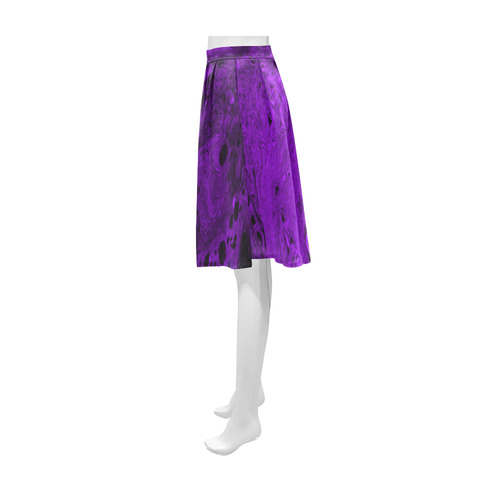 Secret Caves - Violet Athena Women's Short Skirt (Model D15)