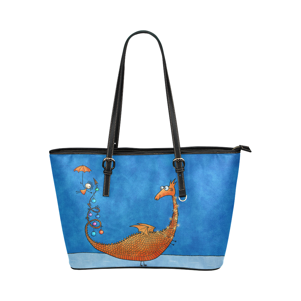 dream Leather Tote Bag/Small (Model 1651)