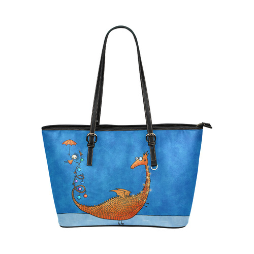 dream Leather Tote Bag/Small (Model 1651)