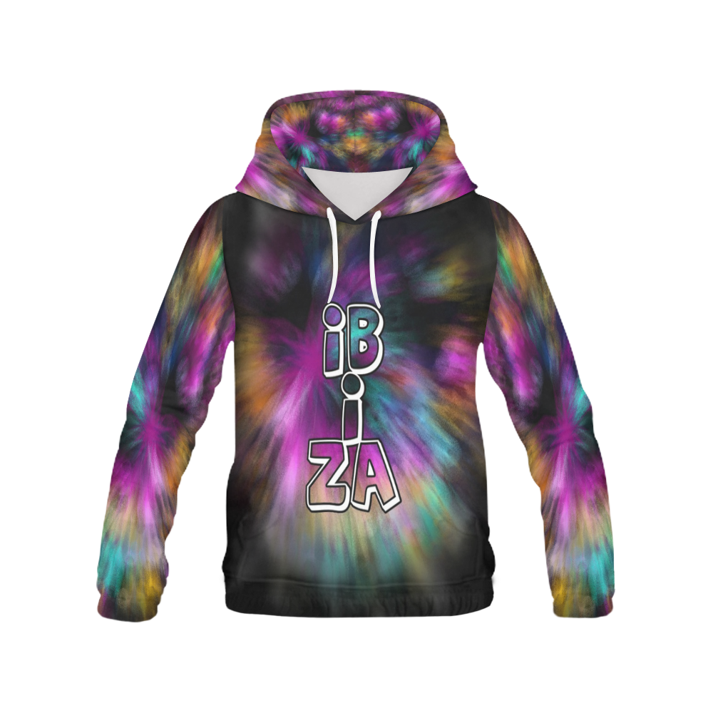 Ibiza by Artdream All Over Print Hoodie for Men (USA Size) (Model H13)