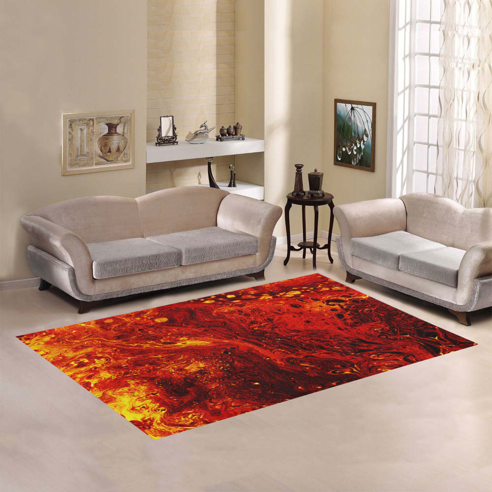 Torched Area Rug7'x5'