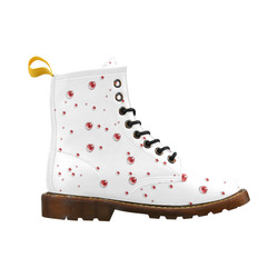 Valentine Heart High Grade PU Leather Martin Boots For Women Model 402H
