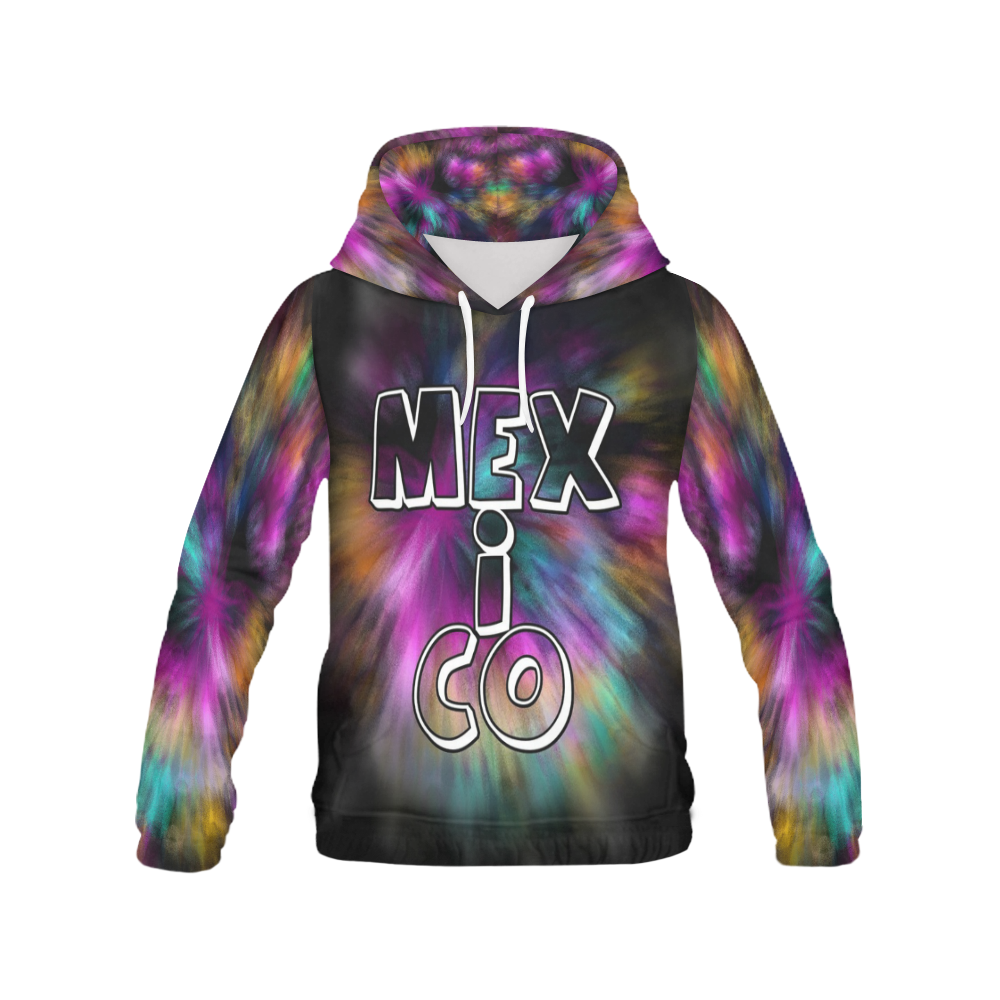 Mexico by Nico Bielow All Over Print Hoodie for Men (USA Size) (Model H13)