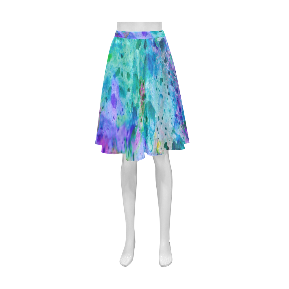 Lights on the Rocks Athena Women's Short Skirt (Model D15)