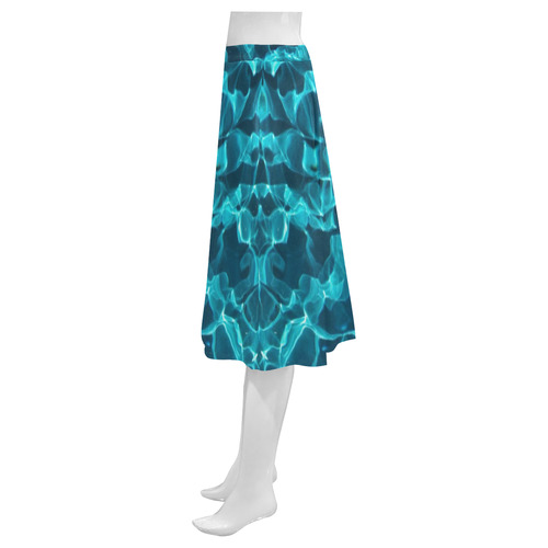 Blue Grass Roots Mnemosyne Women's Crepe Skirt (Model D16)