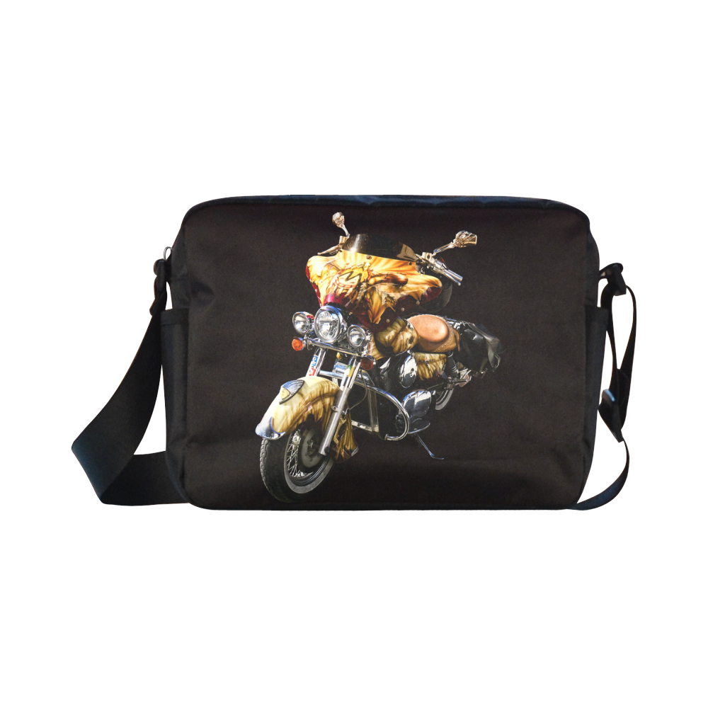 Fantastic Motorcycle Classic Cross-body Nylon Bags (Model 1632)
