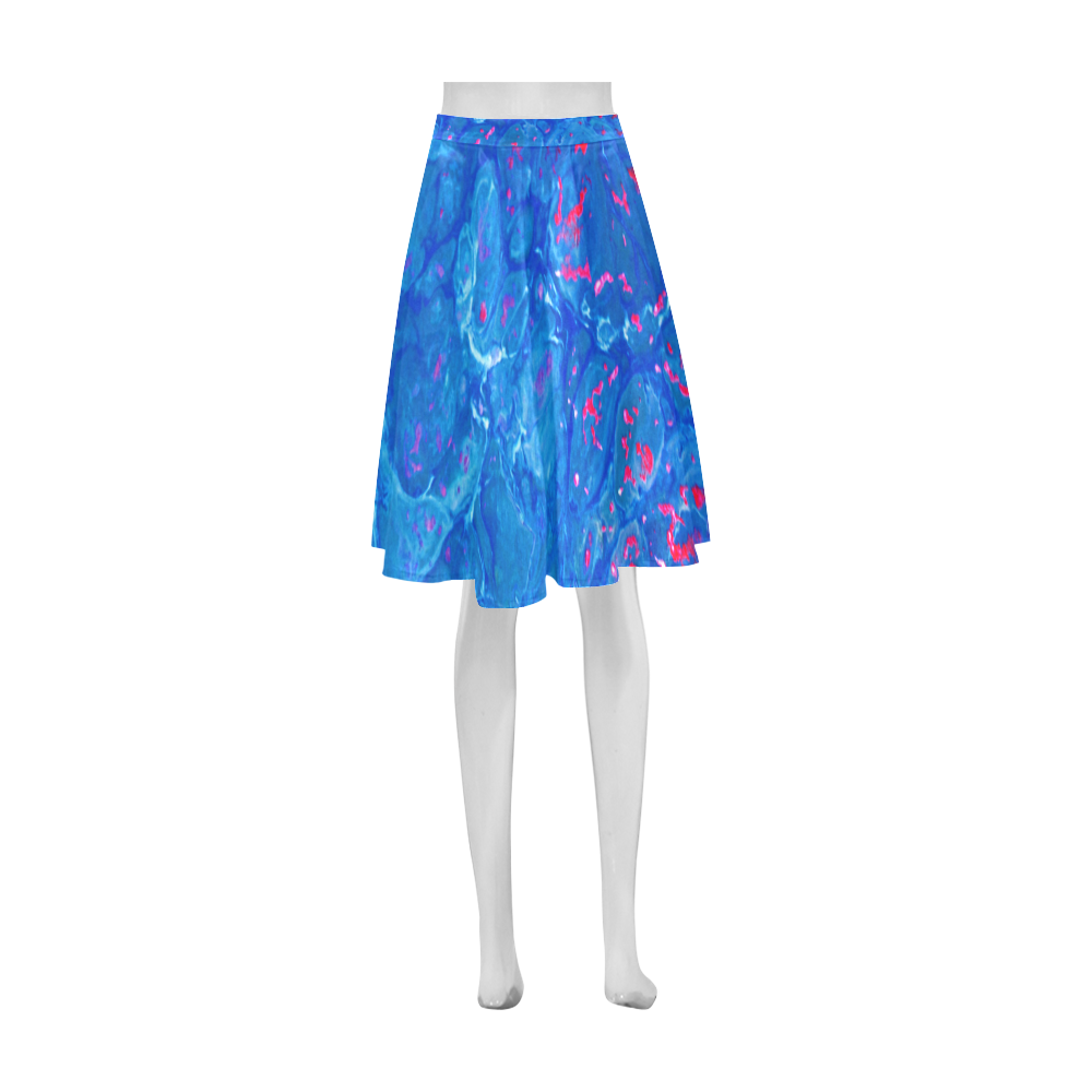 Jellyfish Party Athena Women's Short Skirt (Model D15)