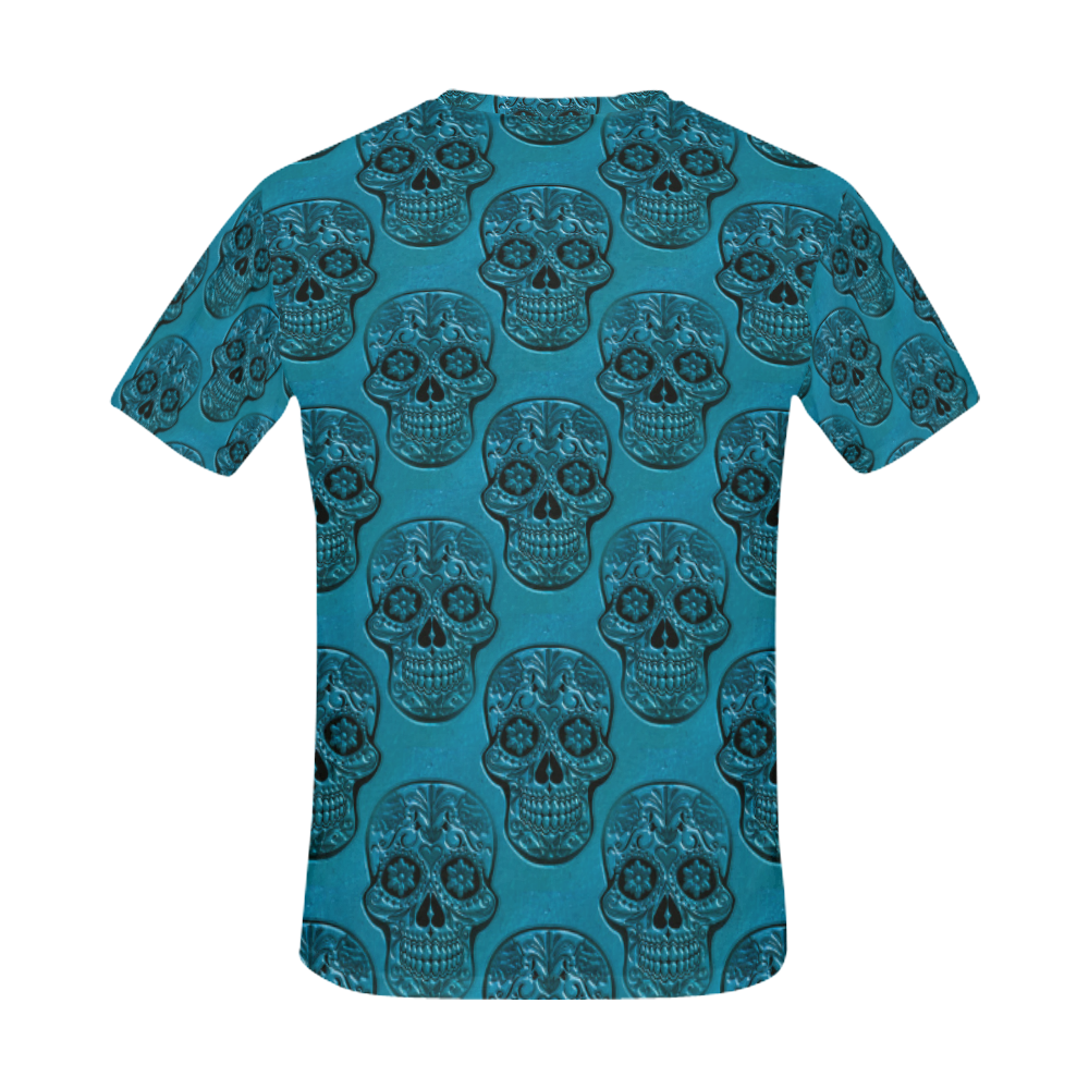 Skull20170508_by_JAMColors All Over Print T-Shirt for Men (USA Size) (Model T40)