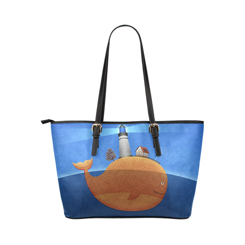 dream Leather Tote Bag/Small (Model 1651)