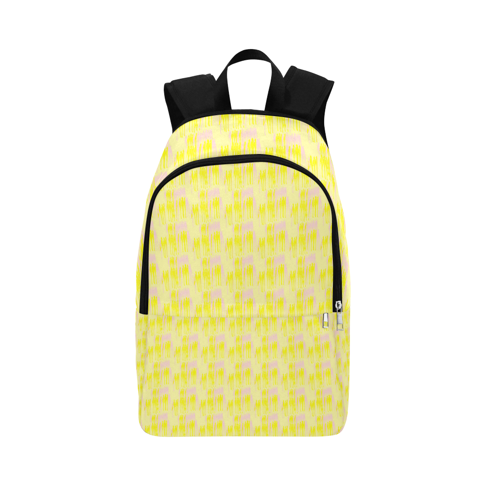 Strawberry_Banana Fabric Backpack for Adult (Model 1659)