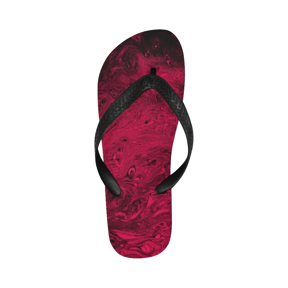 Secret Caves - Cherry Flip Flops for Men/Women (Model 040)