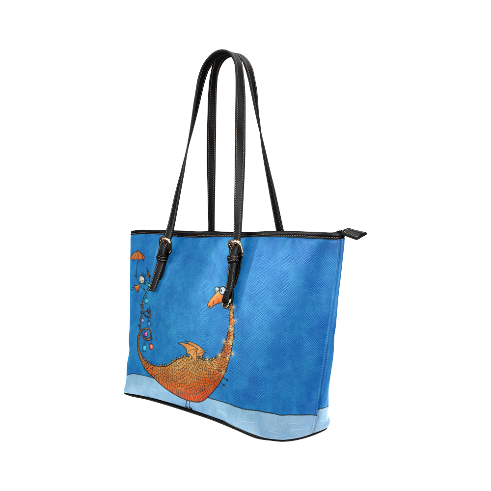 dream Leather Tote Bag/Small (Model 1651)