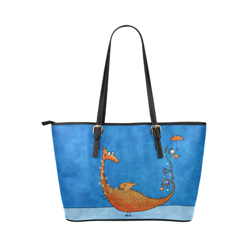 dream Leather Tote Bag/Small (Model 1651)