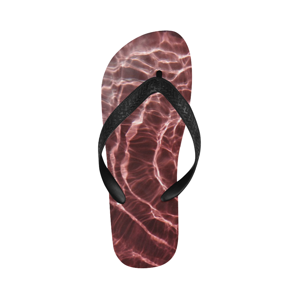Dark Pink Flips Flip Flops for Men/Women (Model 040)