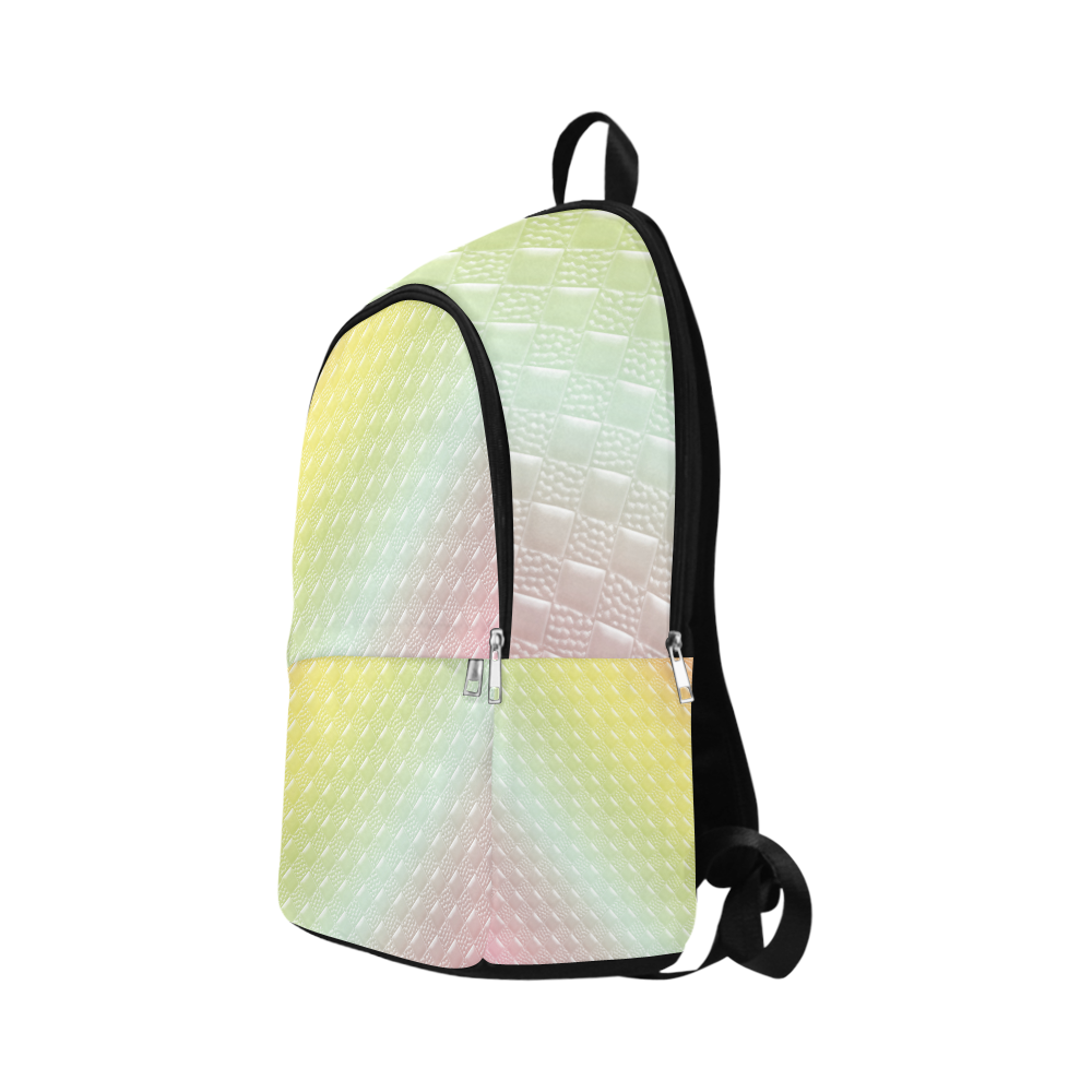 Soft Rainbow Square Fabric Backpack for Adult (Model 1659)