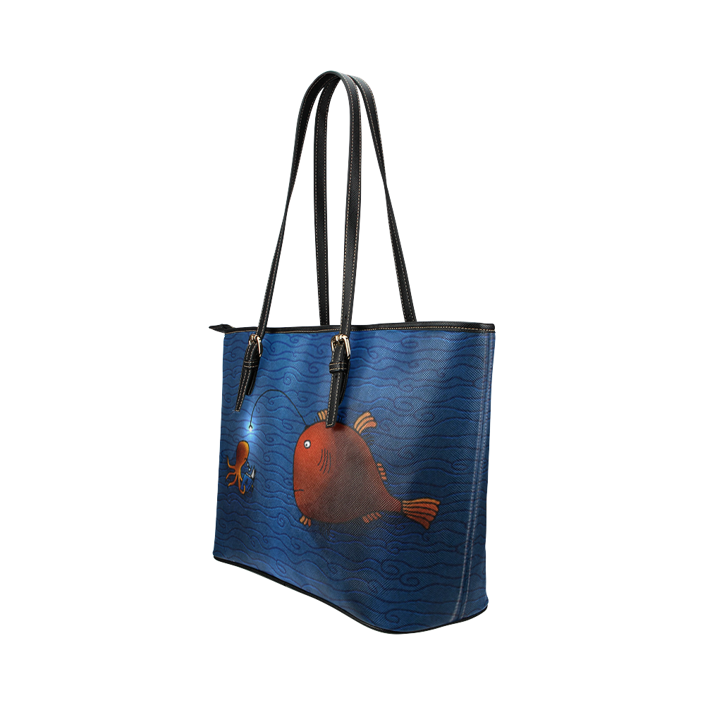 dream Leather Tote Bag/Small (Model 1651)