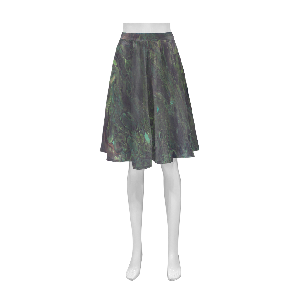 Squid Ink Athena Women's Short Skirt (Model D15)