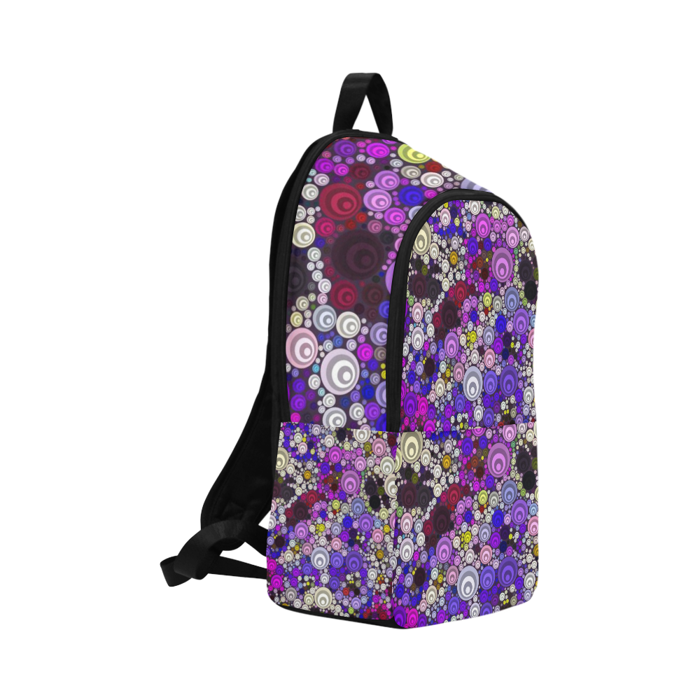 sweet Bubble Fun A Fabric Backpack for Adult (Model 1659)