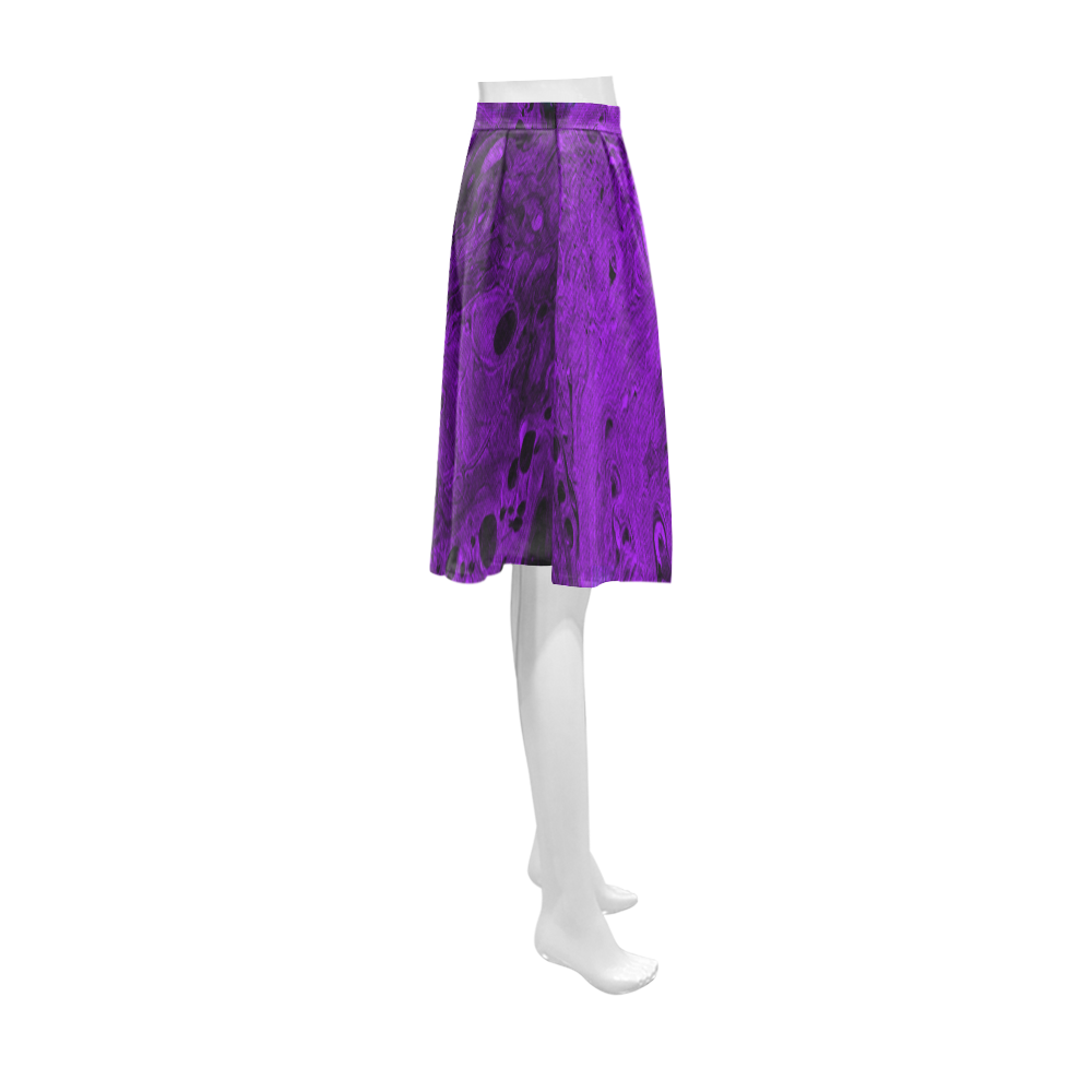 Secret Caves - Violet Athena Women's Short Skirt (Model D15)