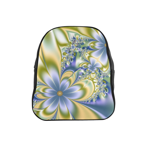 Silky Flowers School Backpack (Model 1601)(Small)