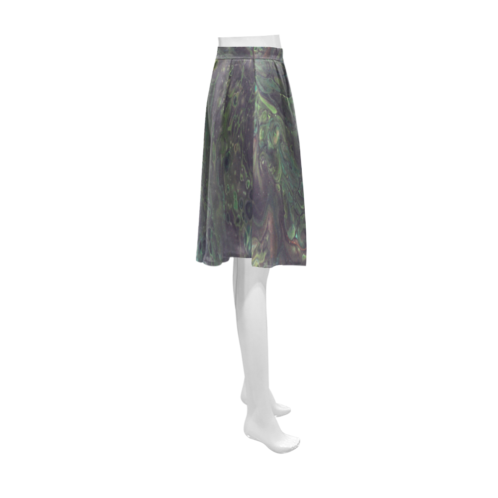 Squid Ink Athena Women's Short Skirt (Model D15)