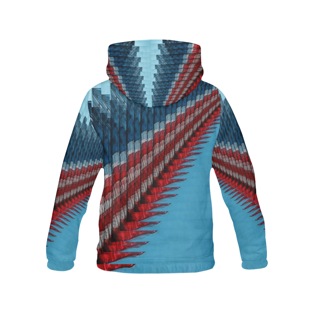 O SAY All Over Print Hoodie for Men (USA Size) (Model H13)