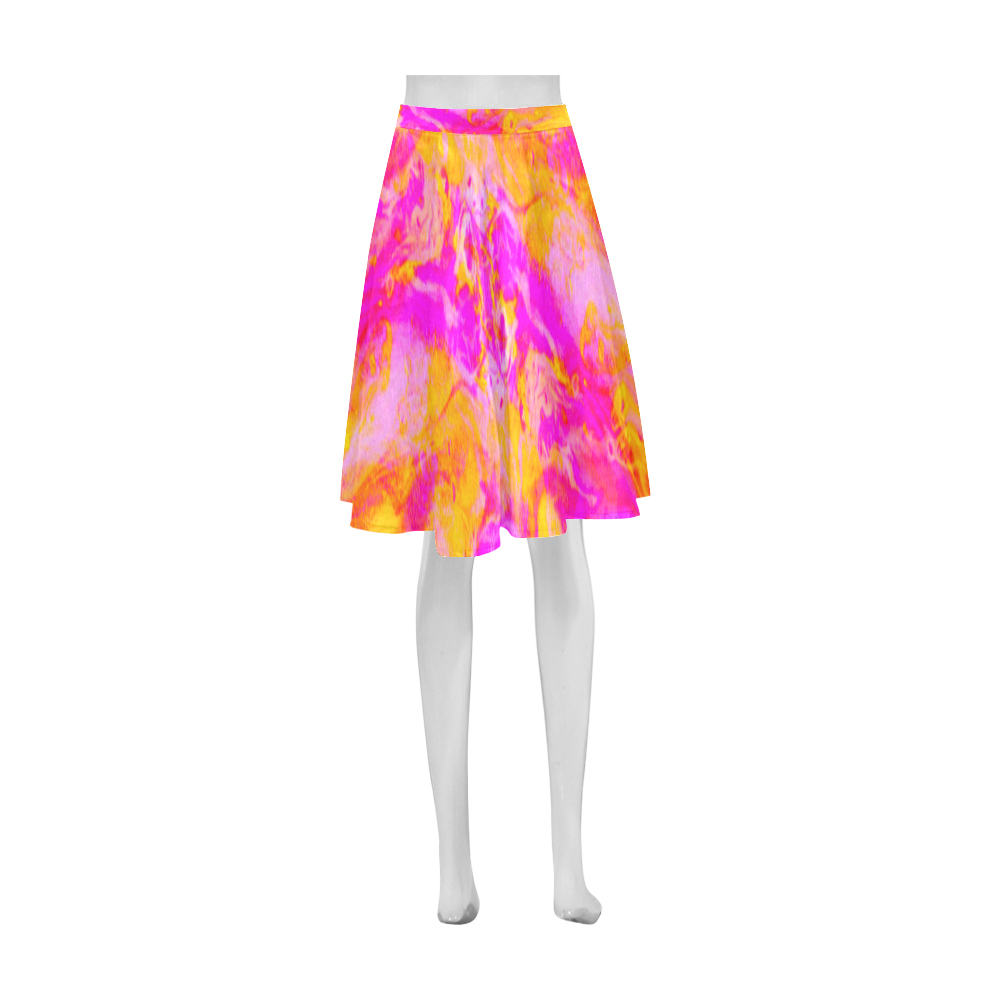 Sunset Passion Athena Women's Short Skirt (Model D15)