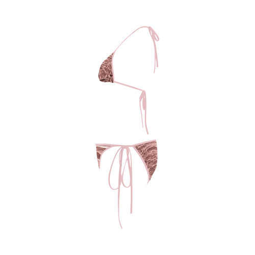 blush dip Custom Bikini Swimsuit