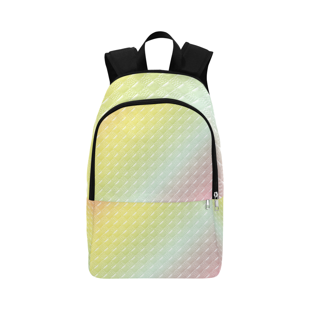 Soft Rainbow Square Fabric Backpack for Adult (Model 1659)