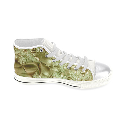 Silk Road Women's Classic High Top Canvas Shoes (Model 017)