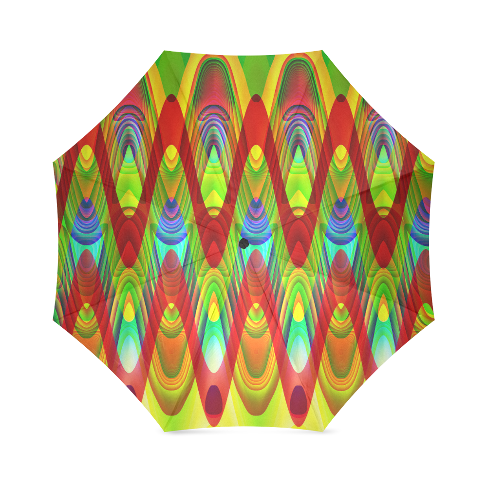 2D Wave #1A - Jera Nour Foldable Umbrella (Model U01)