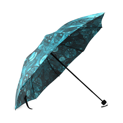 Ocean Dollars Blue Foldable Umbrella (Model U01)