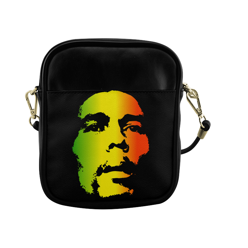 King Of Reggae Bob Marley Sling Bag (Model 1627)