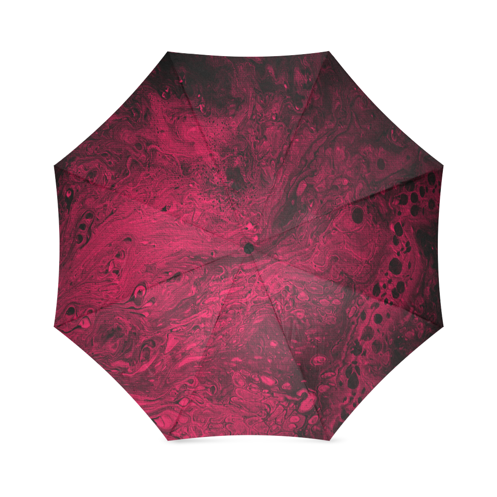 Secret Caves - Cherry Foldable Umbrella (Model U01)