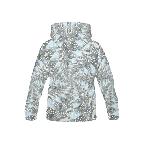 Disco swirls All Over Print Hoodie for Kid (USA Size) (Model H13)