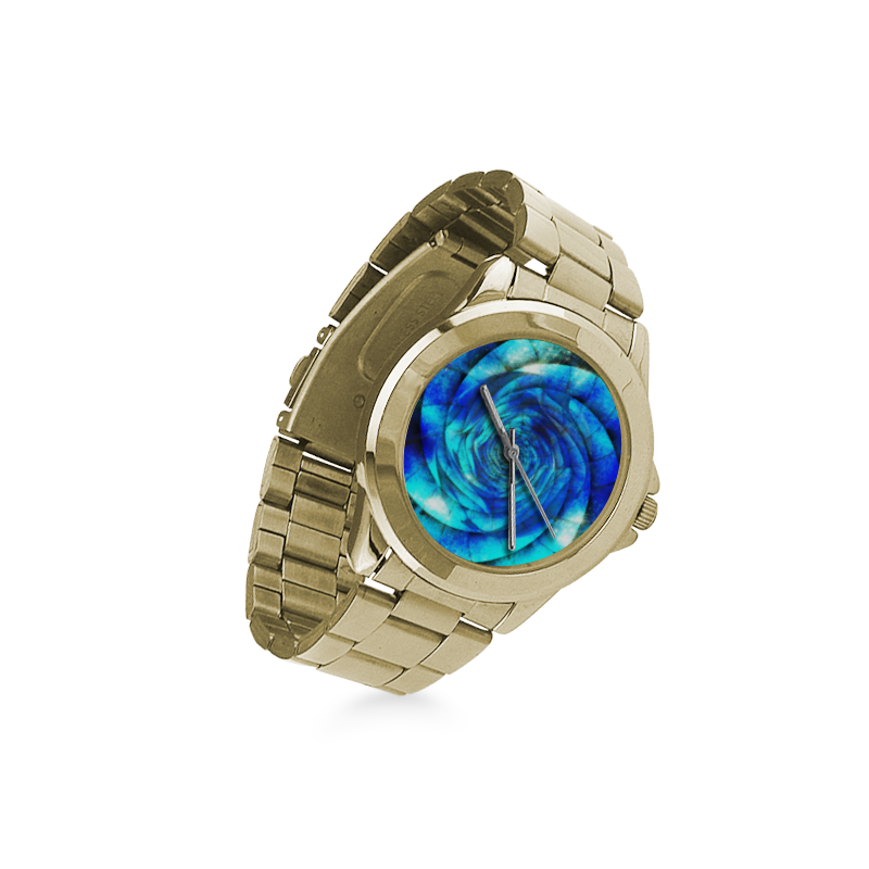 Galaxy Wormhole Spiral 3D - Jera Nour Custom Gilt Watch(Model 101)