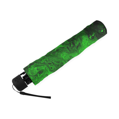Secret Caves - Green Foldable Umbrella (Model U01)