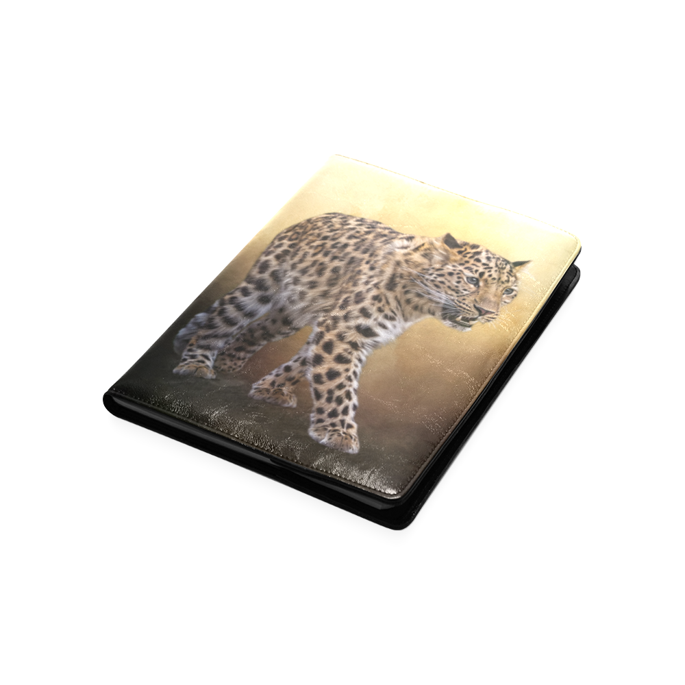 A magnificent painted Amur leopard Custom NoteBook B5