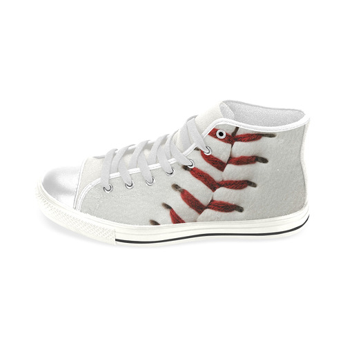 baseball Men’s Classic High Top Canvas Shoes (Model 017)