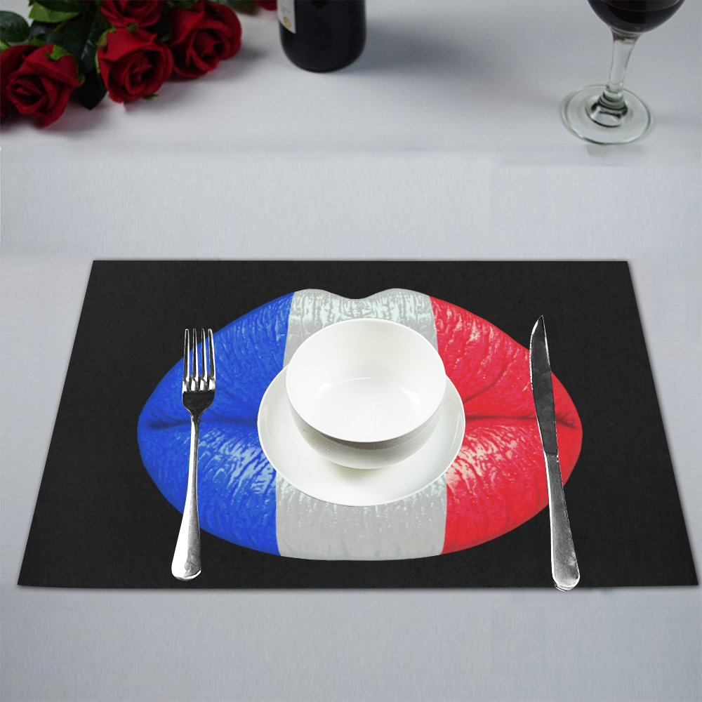 French smooch Placemat 12’’ x 18’’ (Set of 4)