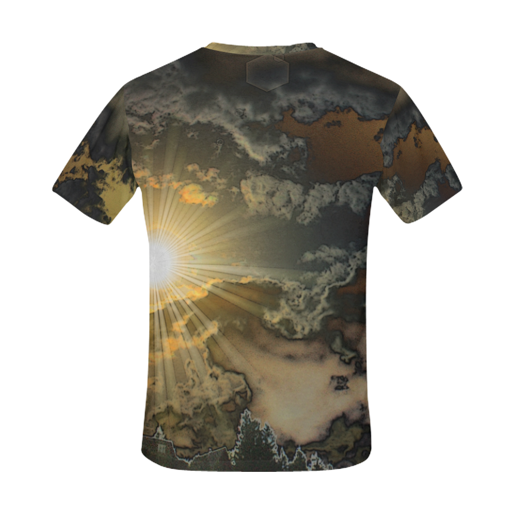 sun break All Over Print T-Shirt for Men (USA Size) (Model T40)