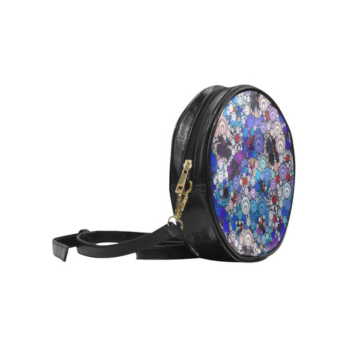 sweet Bubble Fun B by JamColors Round Sling Bag (Model 1647)